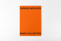 A4 letterhead PSD mockup on a clean color-editable background – FURIOSO