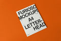 A4 Letterhead Mockup 05FM PSD mockup from the Basic Collection – FURIOSO