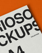 A4 Letterhead Mockup 05FM PSD mockup from the Basic Collection – FURIOSO