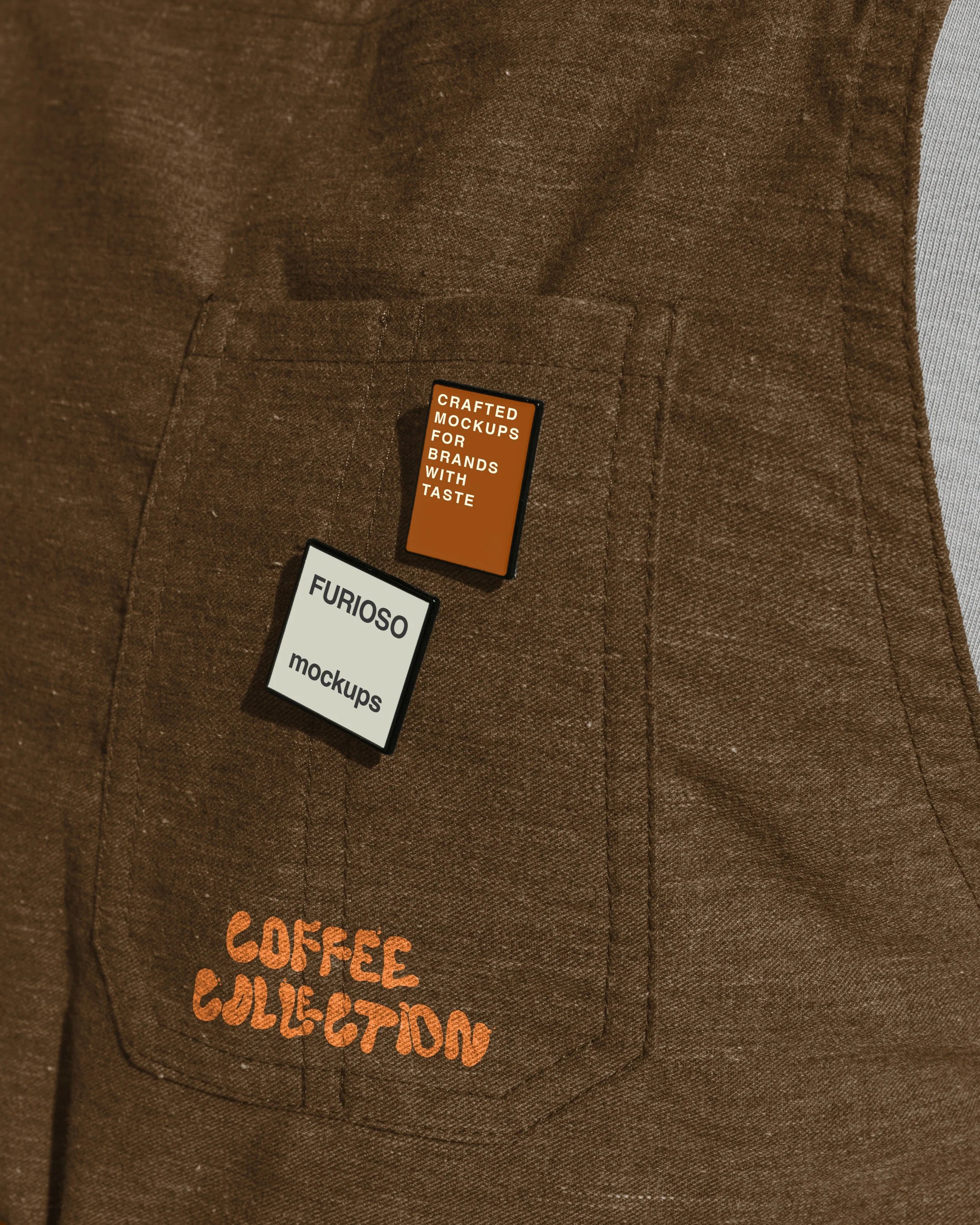 Apron Mockup 01CC PSD mockup from the Coffee Collection – FURIOSO
