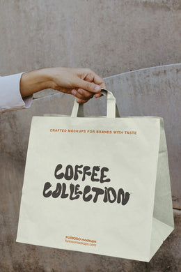 Bag Mockup 01CC PSD mockup from the Coffee Collection – FURIOSO