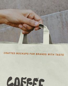 Bag Mockup 01CC PSD mockup from the Coffee Collection – FURIOSO