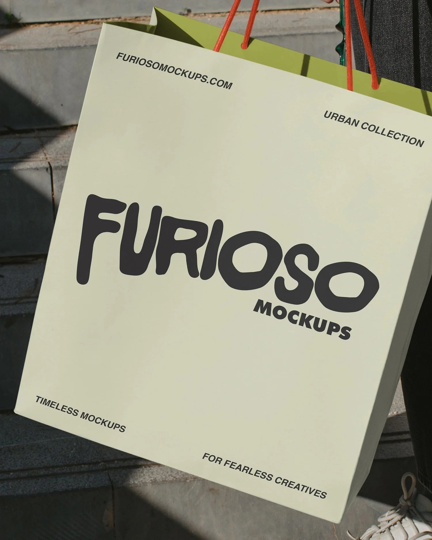Shopping Bag Mockup 01UC PSD mockup from the Urban Collection – FURIOSO