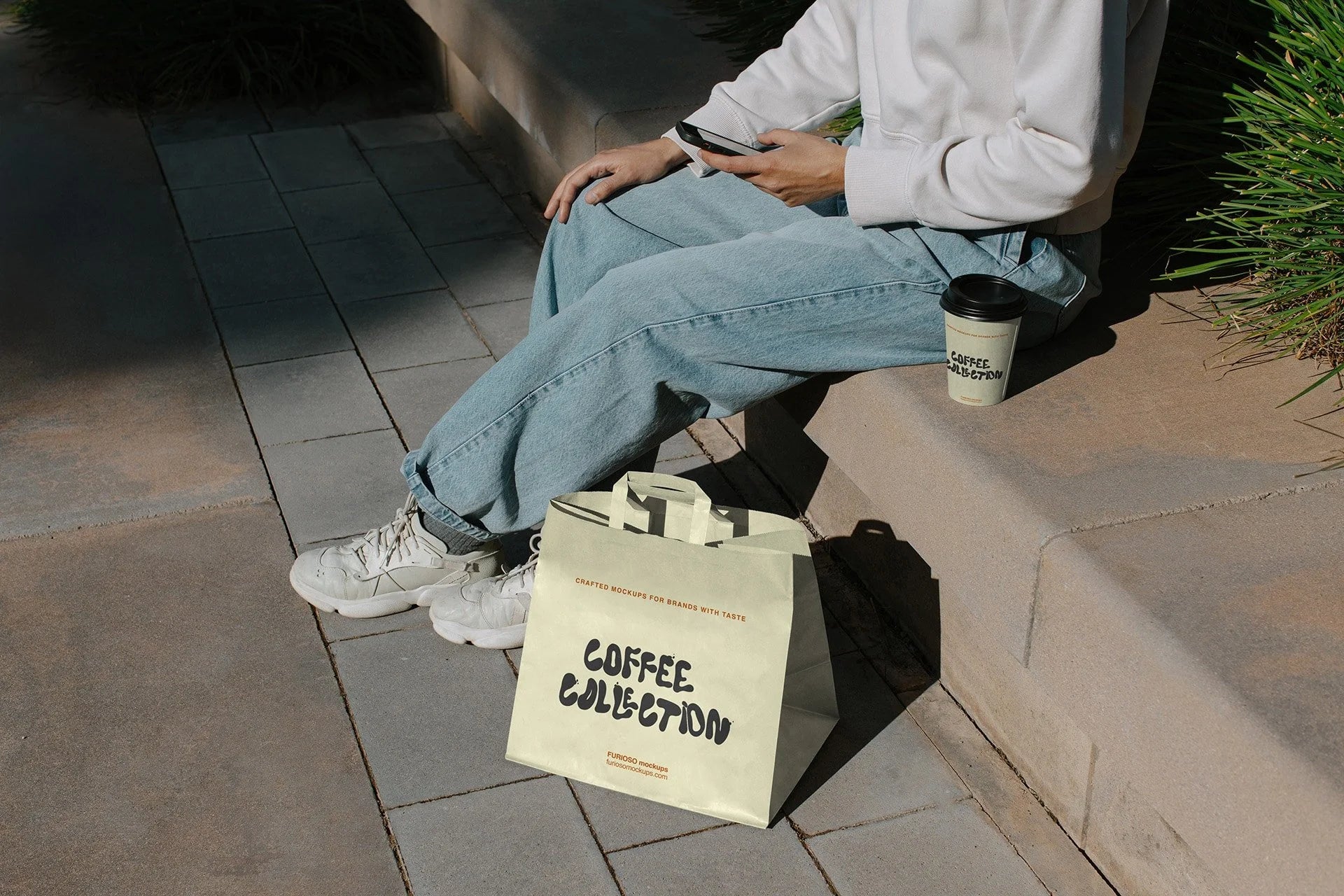 Bag Mockup 03CC PSD mockup from the Coffee Collection – FURIOSO