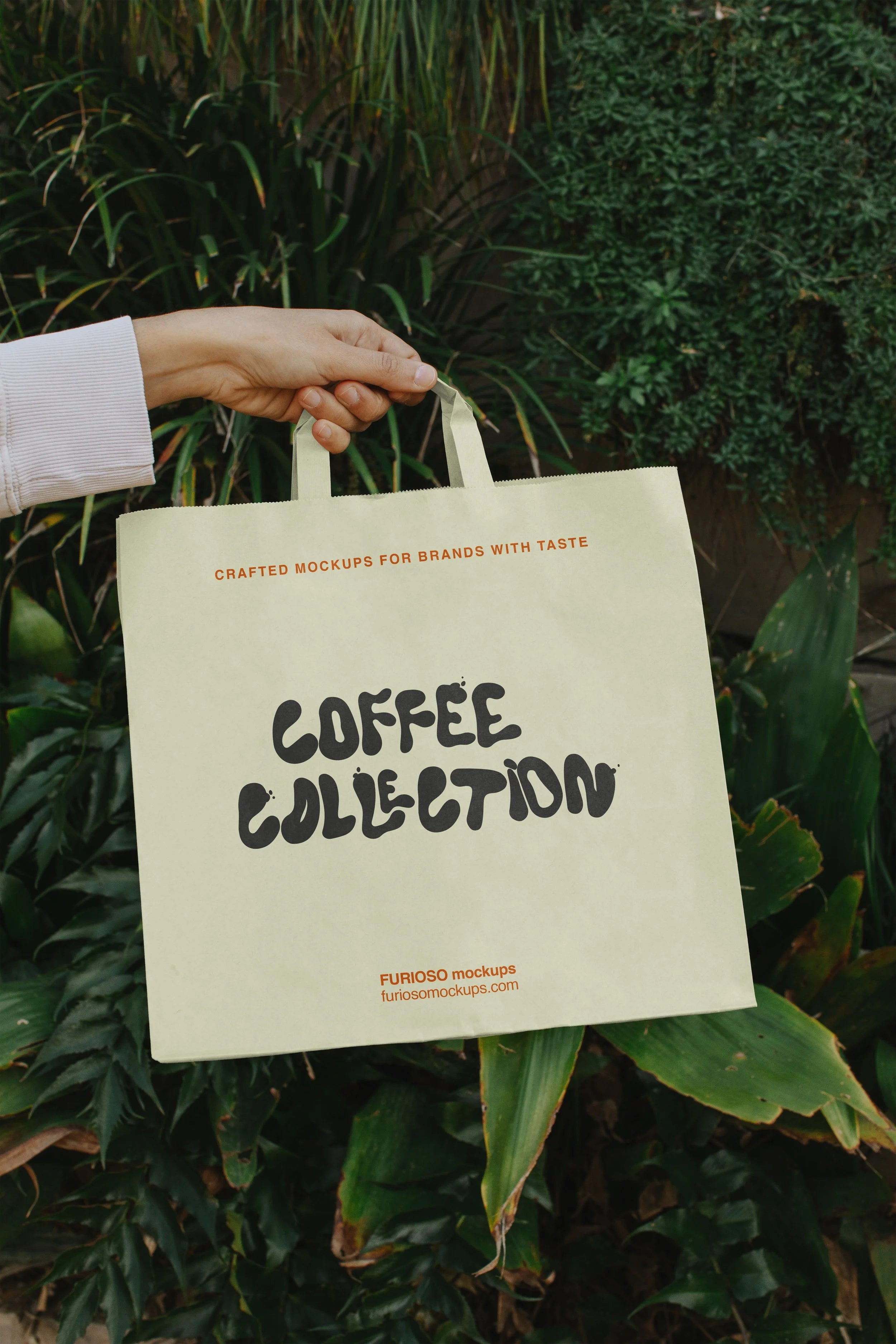 Bag Mockup 04CC PSD mockup from the Coffee Collection – FURIOSO