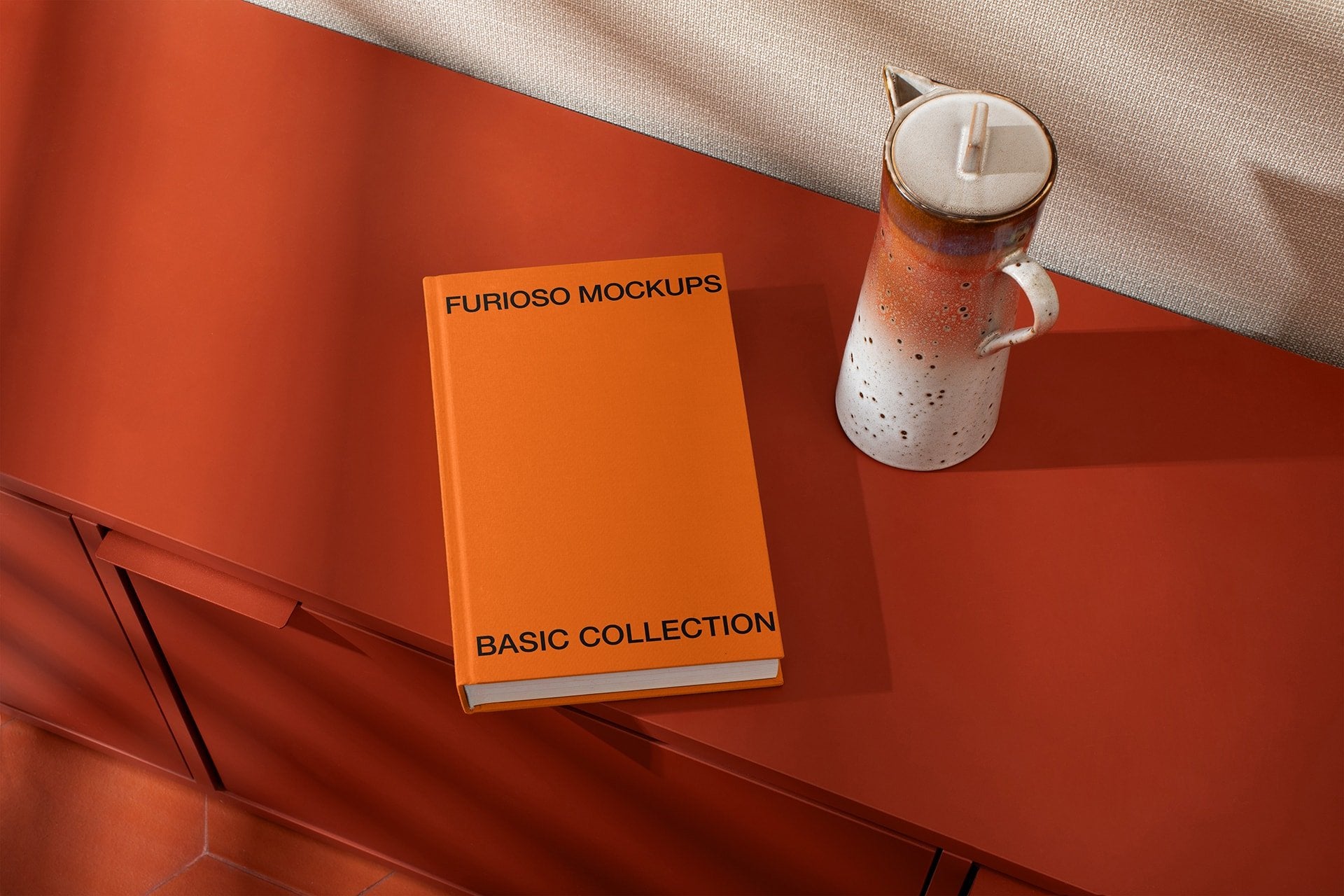 Book Mockup 01FM PSD mockup from the Basic Collection – FURIOSO