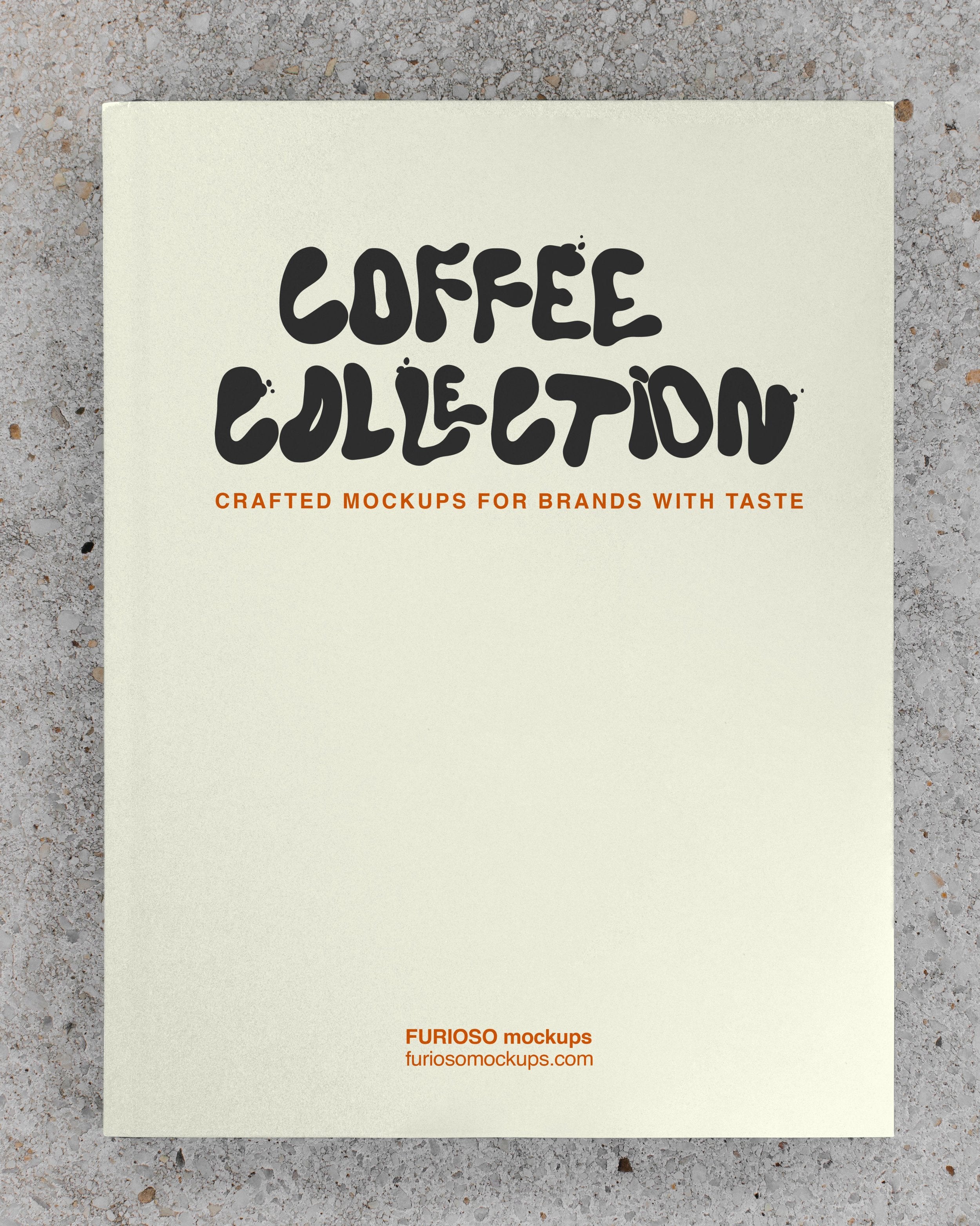 Book Mockup 02CC PSD mockup from the Coffee Collection – FURIOSO