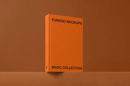 Book Mockup 03FM PSD mockup from the Basic Collection – FURIOSO