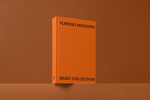 Book Mockup 03FM PSD mockup from the Basic Collection – FURIOSO