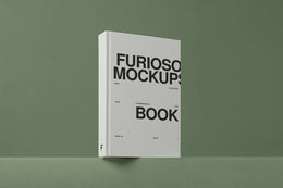 Book Mockup 03FM PSD mockup from the Basic Collection – FURIOSO