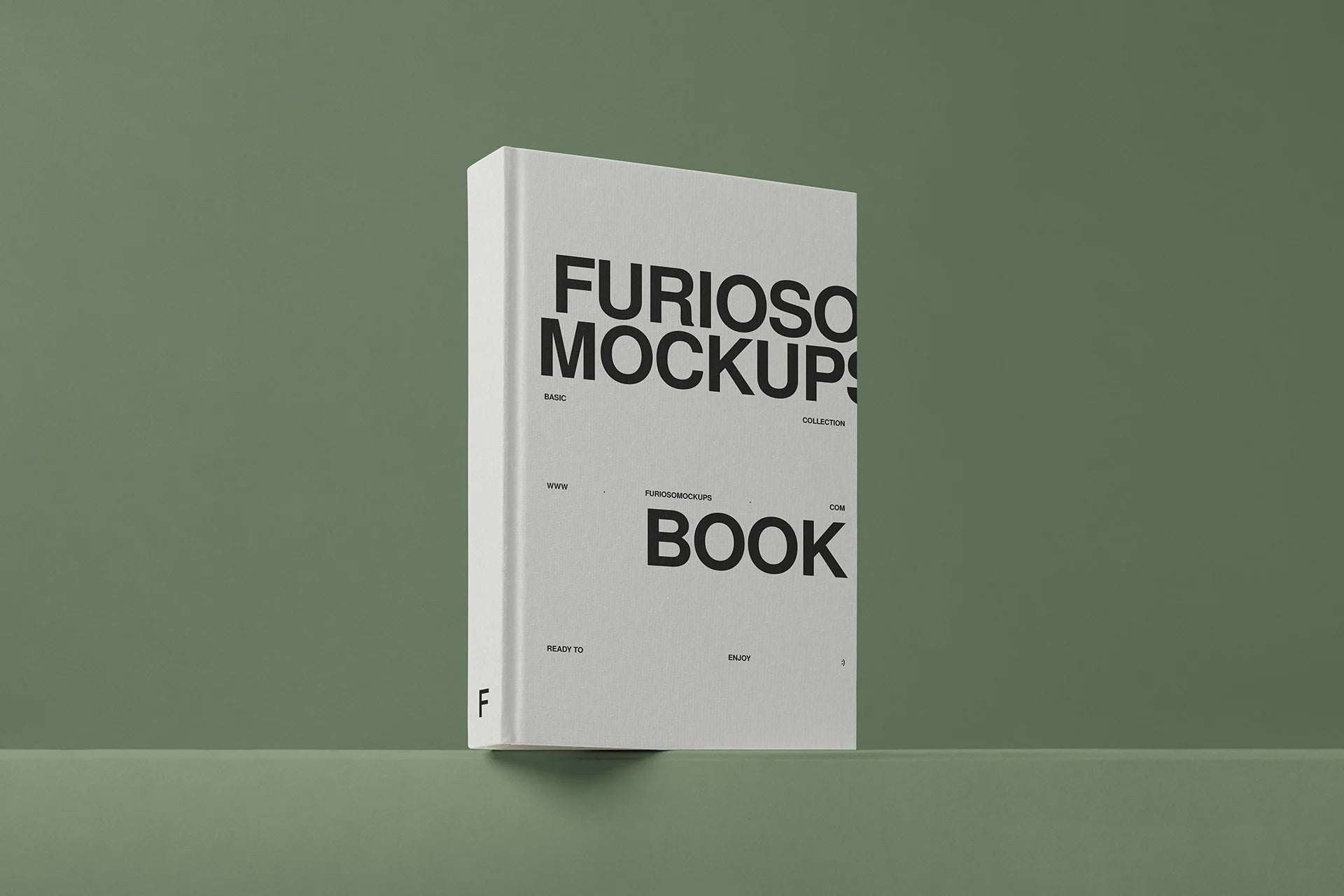 Book Mockup 03FM PSD mockup from the Basic Collection – FURIOSO
