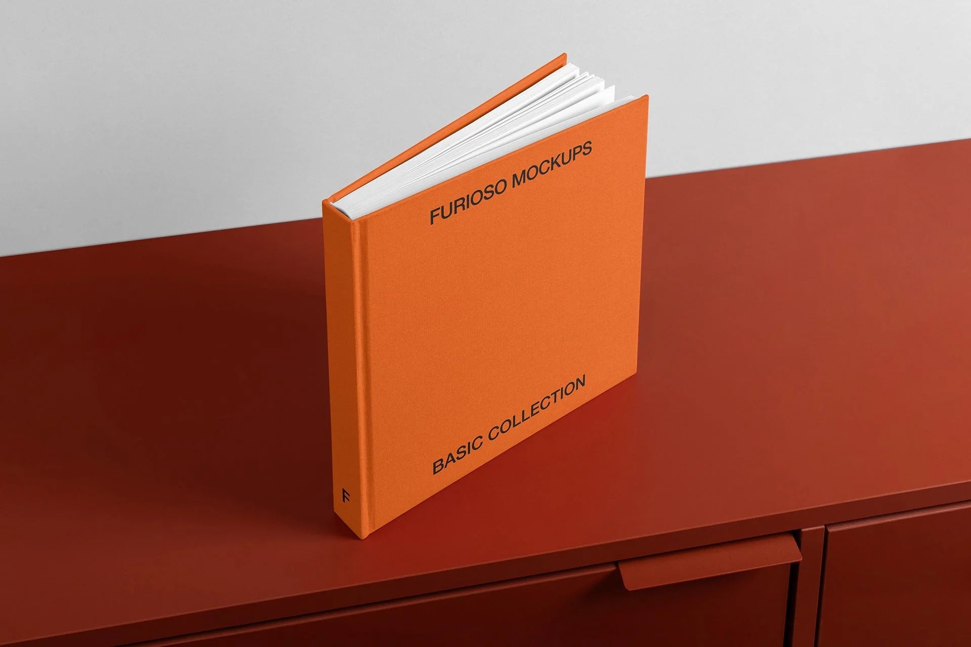 Book Mockup 04FM PSD mockup from the Basic Collection – FURIOSO