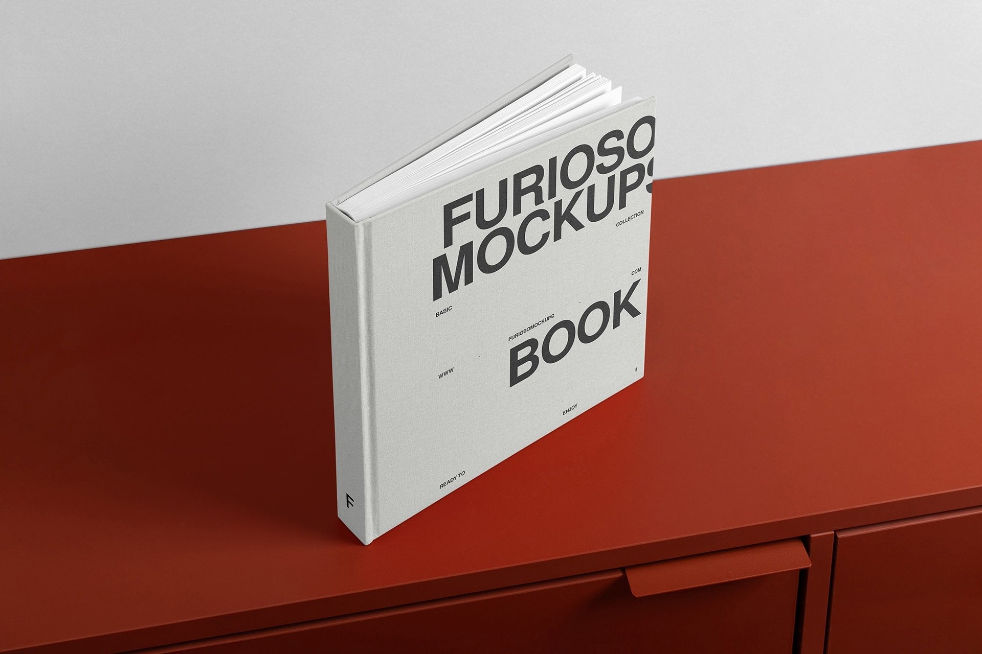 Book Mockup 04FM PSD mockup from the Basic Collection – FURIOSO