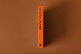 Book Mockup 08FM PSD mockup from the Basic Collection – FURIOSO