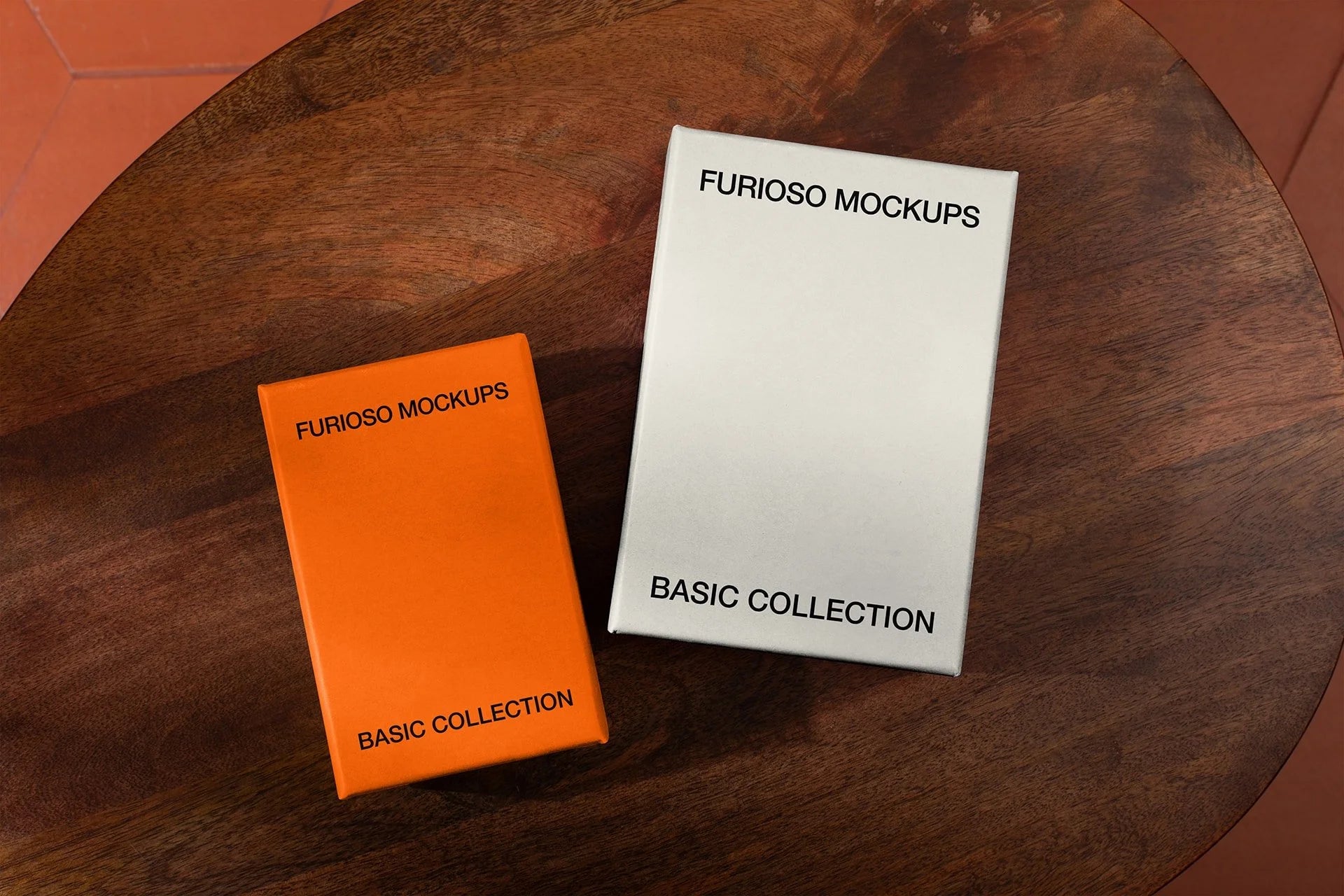 Boxes Mockup 02FM PSD mockup from the Basic Collection – FURIOSO