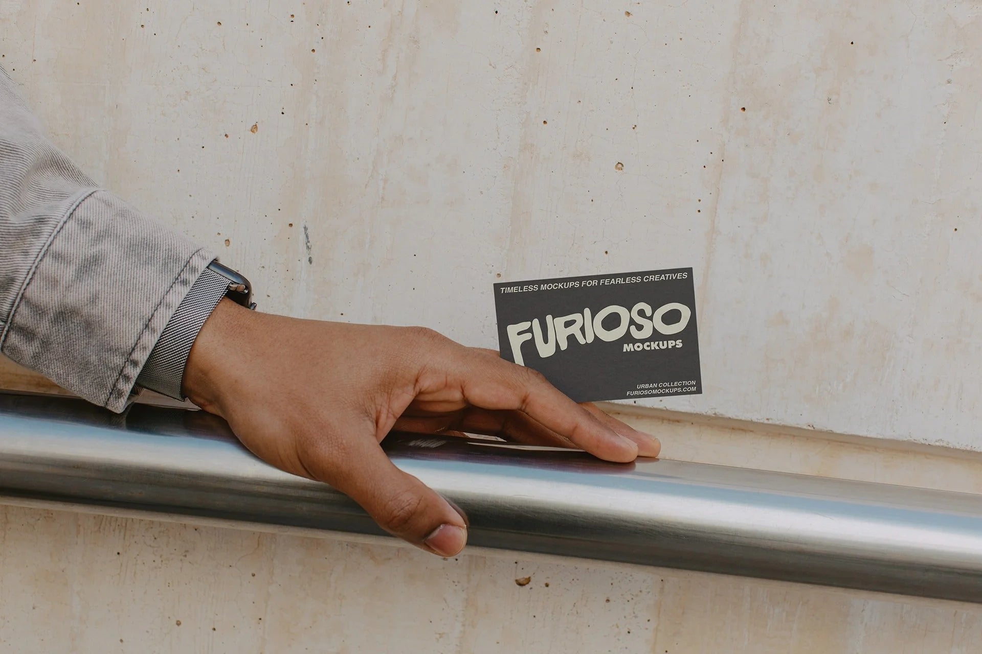 Business Card Mockup 01UC PSD mockup from the Urban Collection – FURIOSO