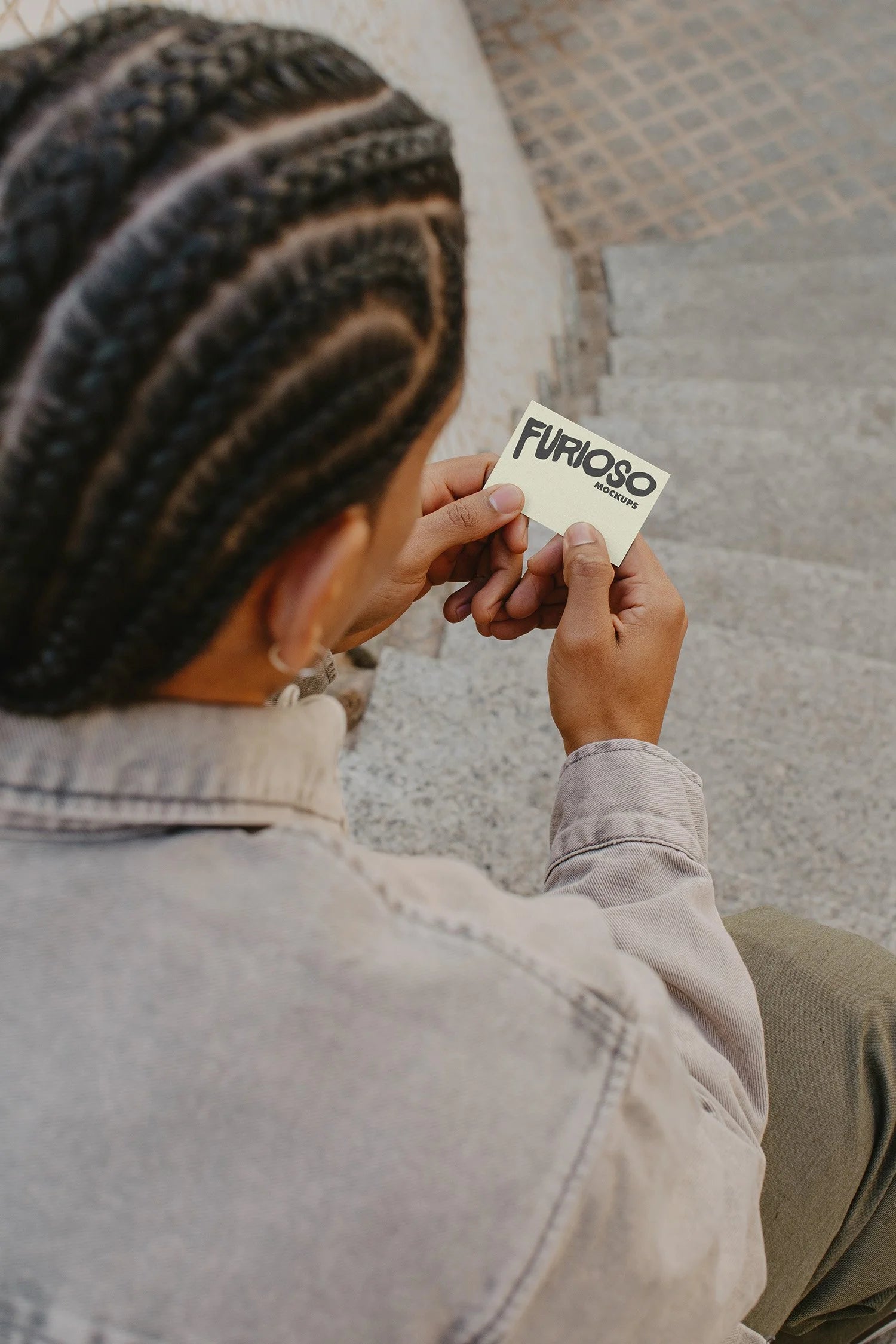 Business Card Mockup 03UC PSD mockup from the Urban Collection – FURIOSO