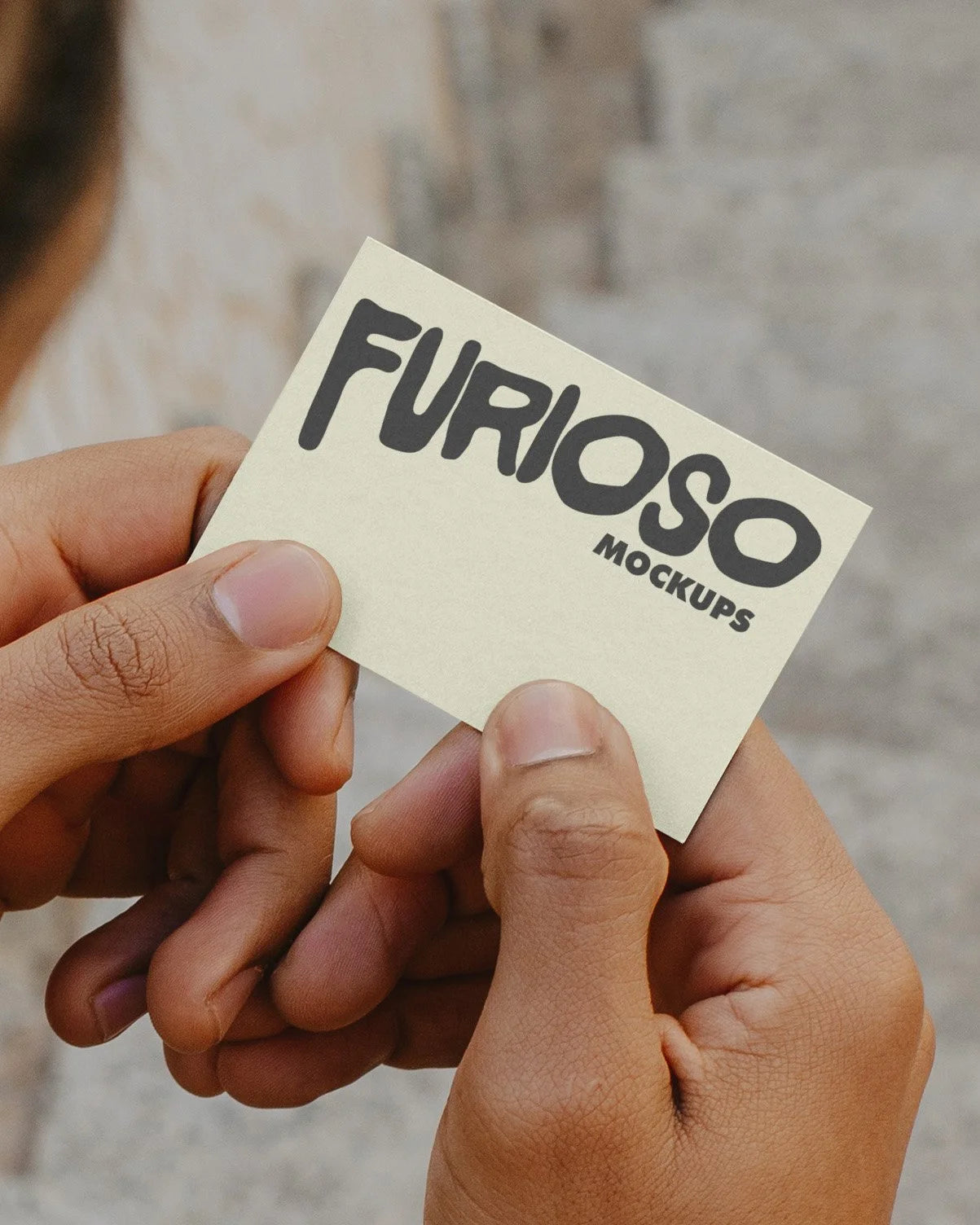 Business Card Mockup 03UC PSD mockup from the Urban Collection – FURIOSO