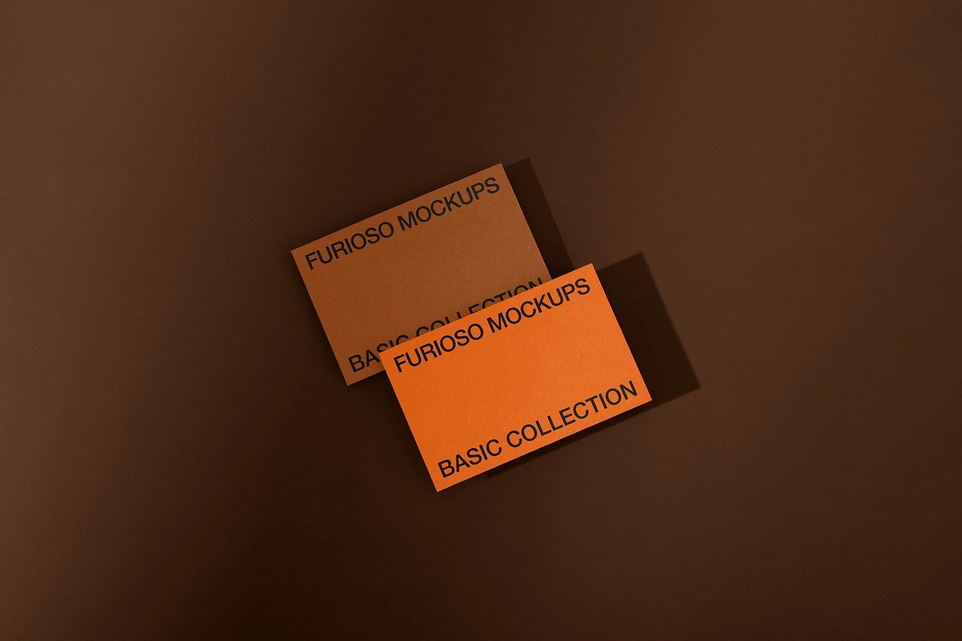 Business Cards Mockup 02FM PSD mockup from the Basic Collection – FURIOSO