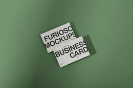 Business Cards Mockup 02FM PSD mockup from the Basic Collection – FURIOSO