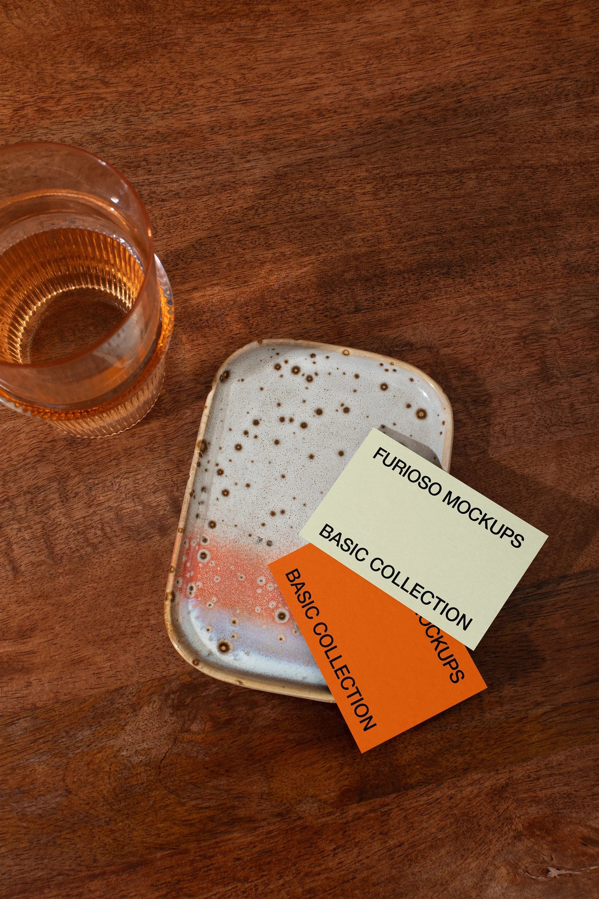 Business Cards Mockup 20FM PSD mockup from the Basic Collection – FURIOSO