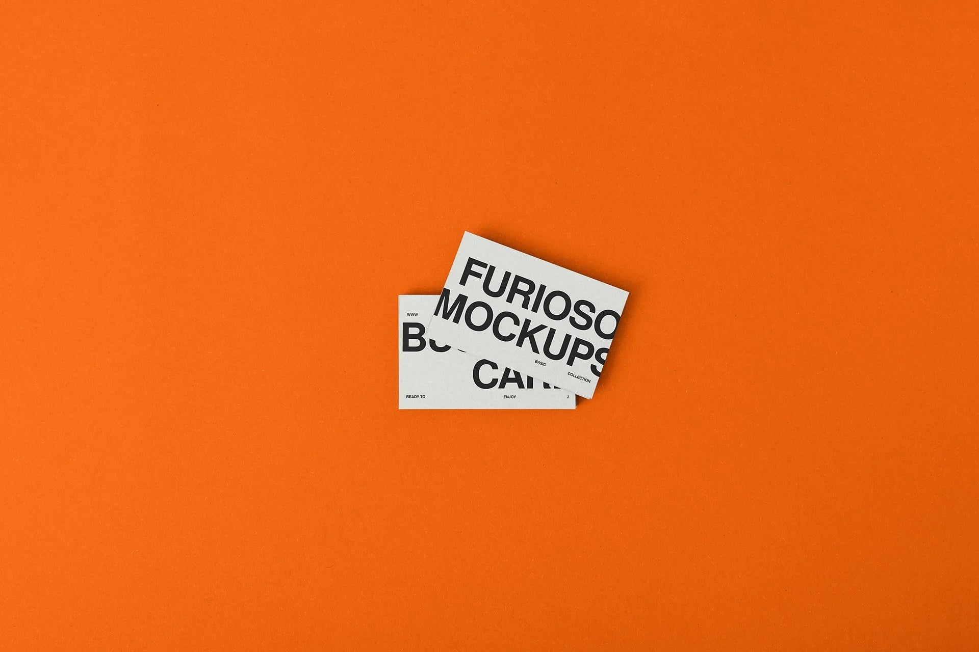 Business Cards Mockup 21FM PSD mockup from the Basic Collection – FURIOSO