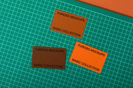 Business Cards Mockup 24FM PSD mockup from the Basic Collection – FURIOSO