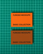 Business Cards Mockup 25FM PSD mockup from the Basic Collection – FURIOSO