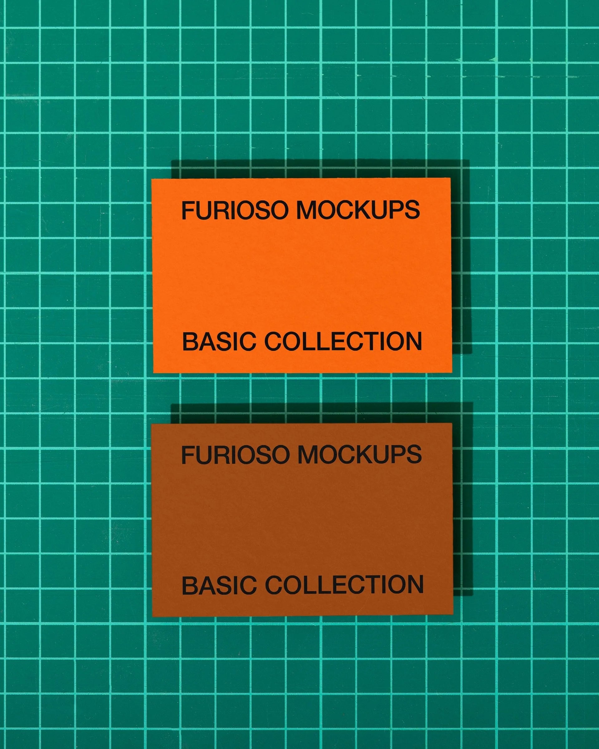 Business Cards Mockup 25FM PSD mockup from the Basic Collection – FURIOSO