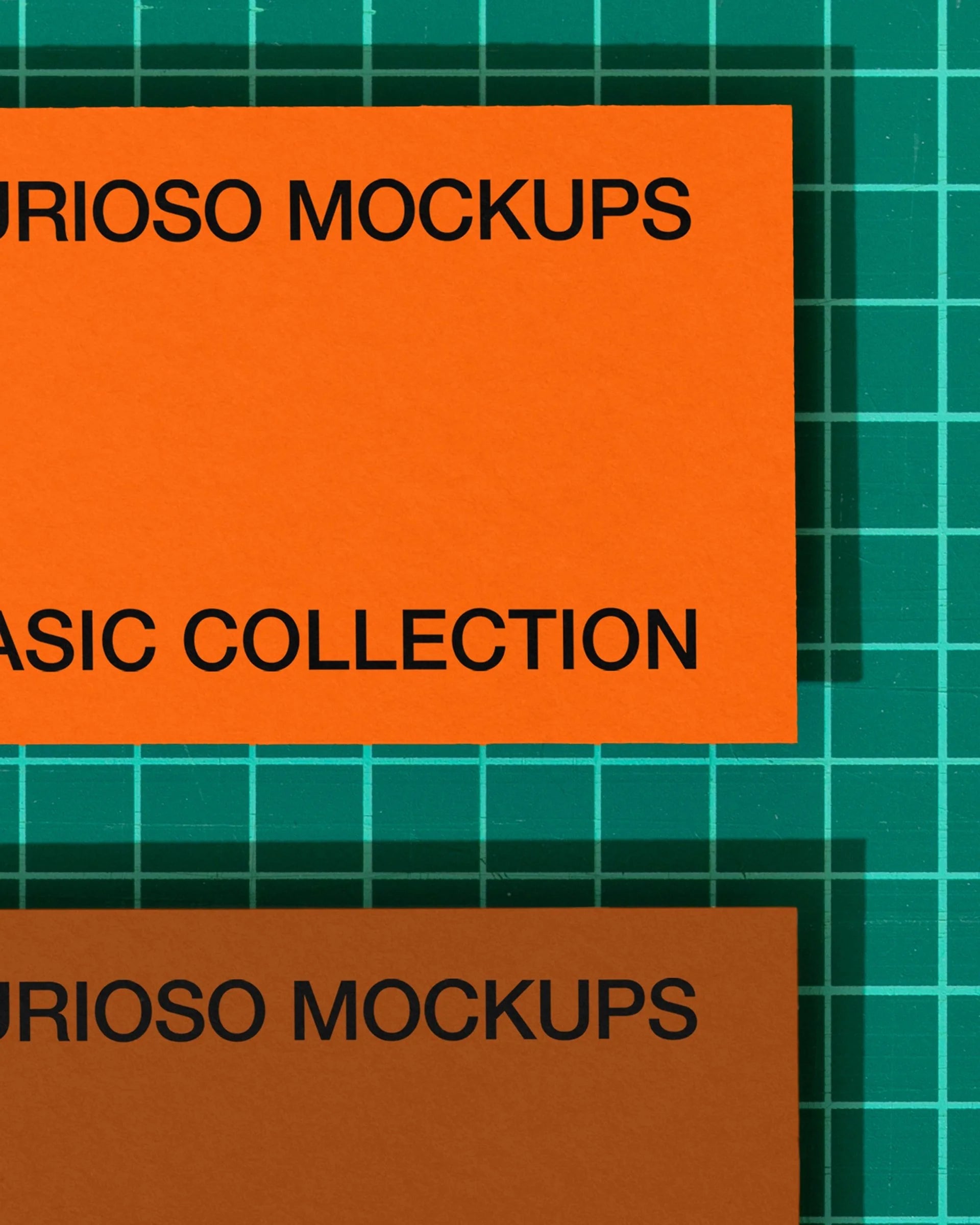 Business Cards Mockup 25FM PSD mockup from the Basic Collection – FURIOSO