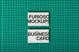 Business Cards Mockup 25FM PSD mockup from the Basic Collection – FURIOSO
