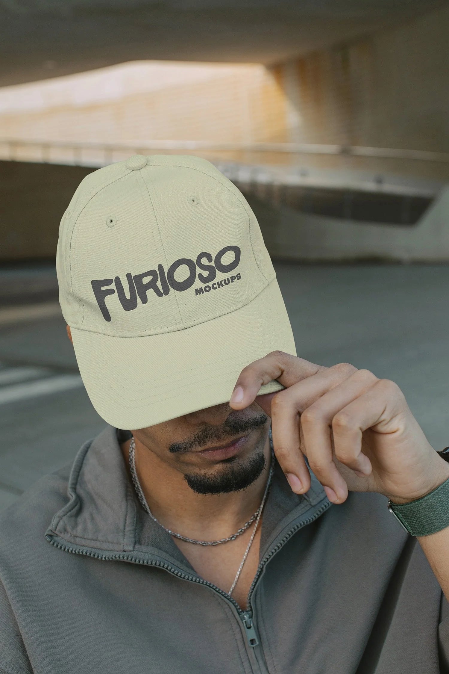 Cap Mockup 02UC PSD mockup from the Urban Collection – FURIOSO