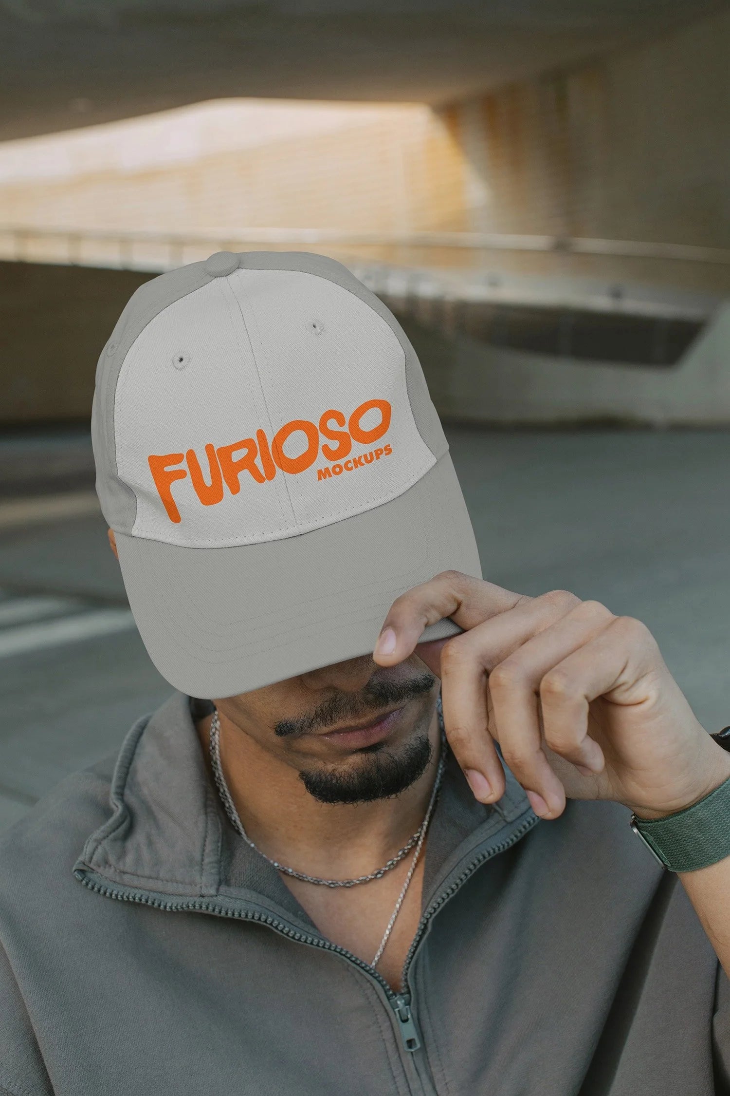 Cap Mockup 02UC PSD mockup from the Urban Collection – FURIOSO