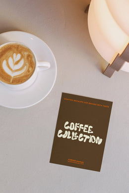 Card Mockup 01CC PSD mockup from the Coffee Collection – FURIOSO