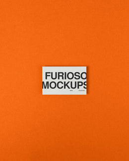 Card Mockup 01FM PSD mockup from the Basic Collection – FURIOSO