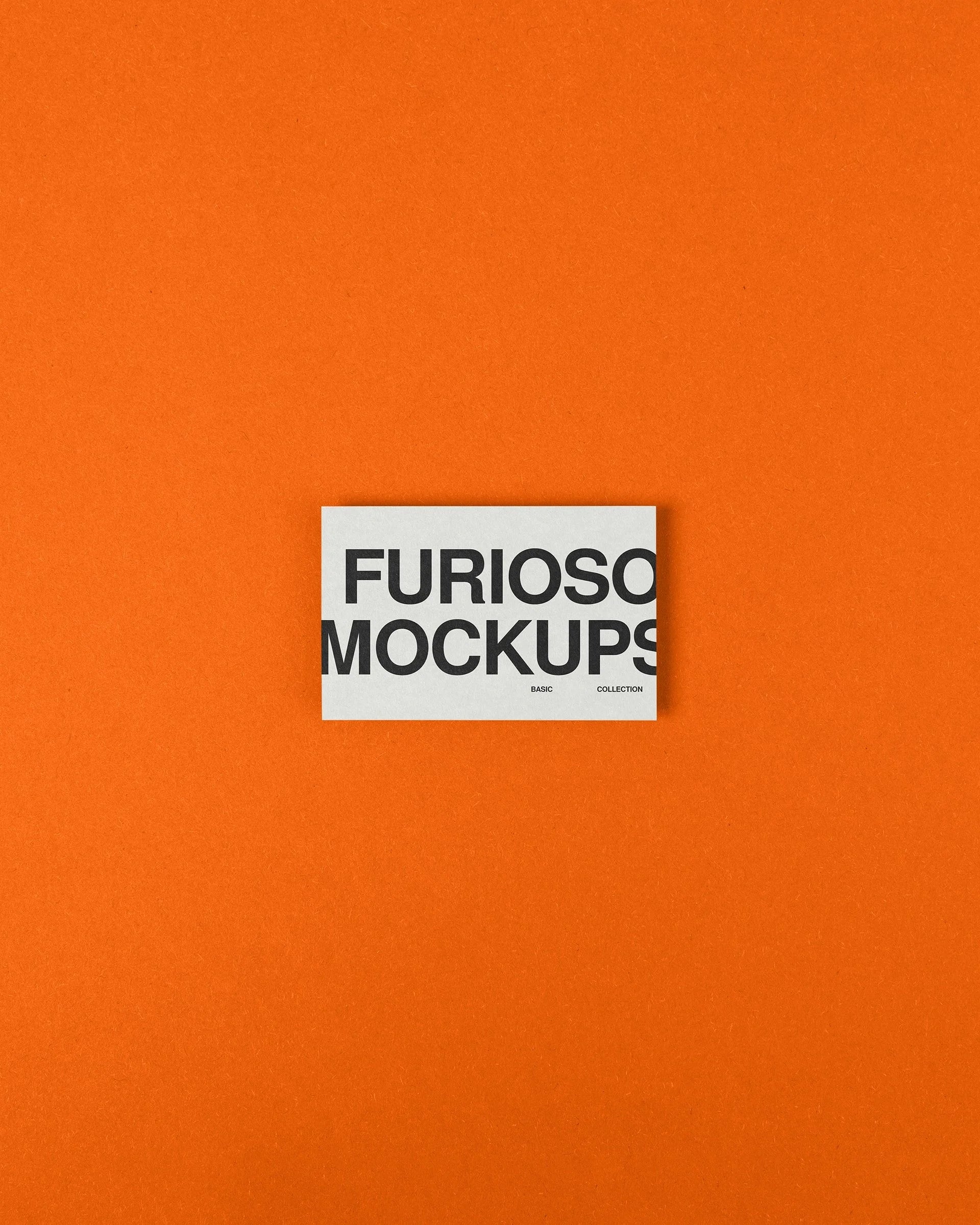 Card Mockup 01FM PSD mockup from the Basic Collection – FURIOSO