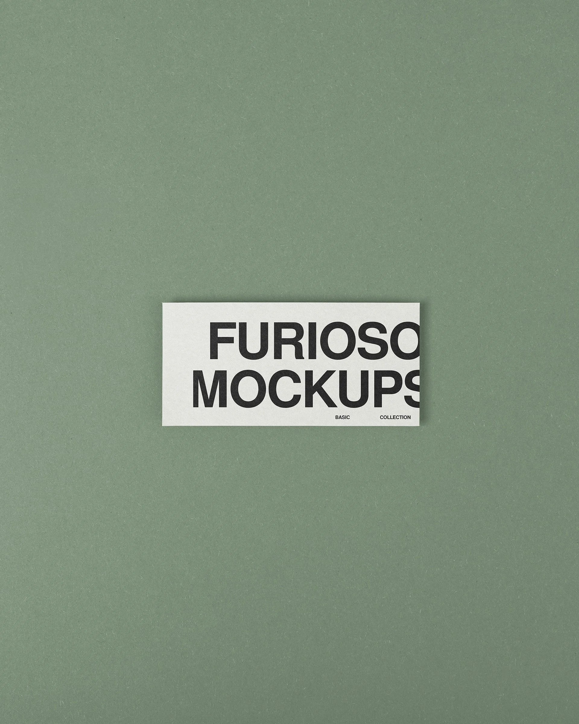 Card Mockup 02FM PSD mockup from the Basic Collection – FURIOSO
