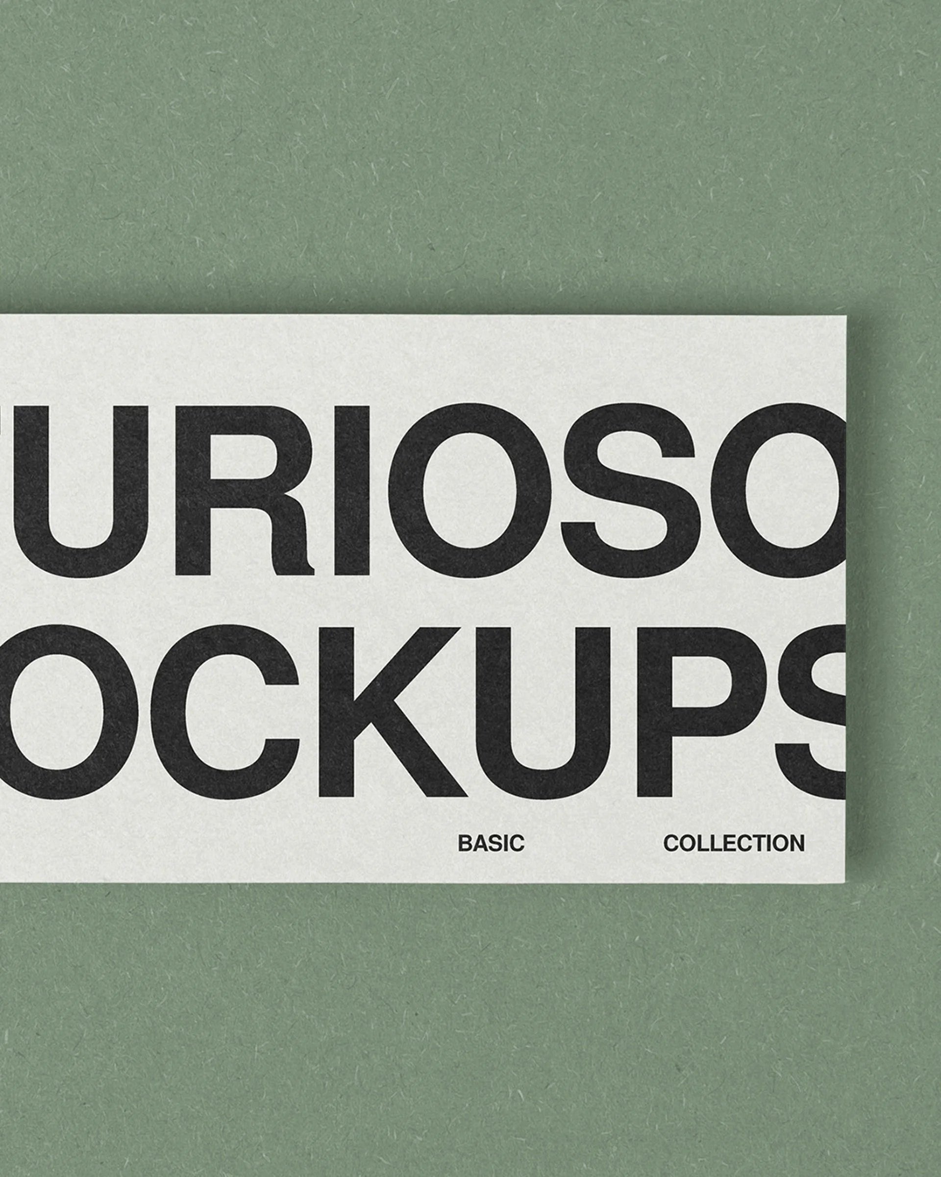 Card Mockup 02FM PSD mockup from the Basic Collection – FURIOSO