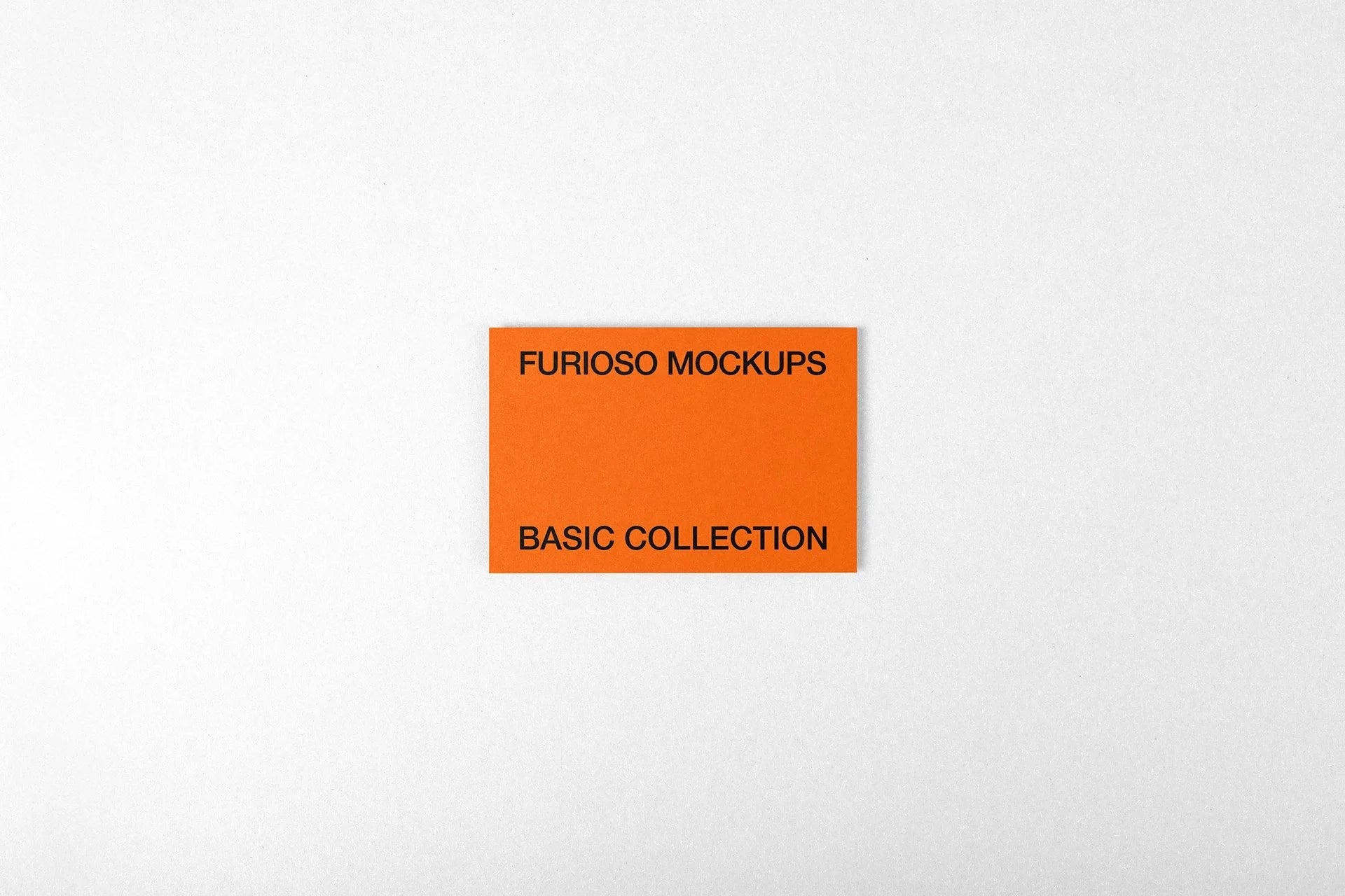 Card Mockup 03FM PSD mockup from the Basic Collection – FURIOSO