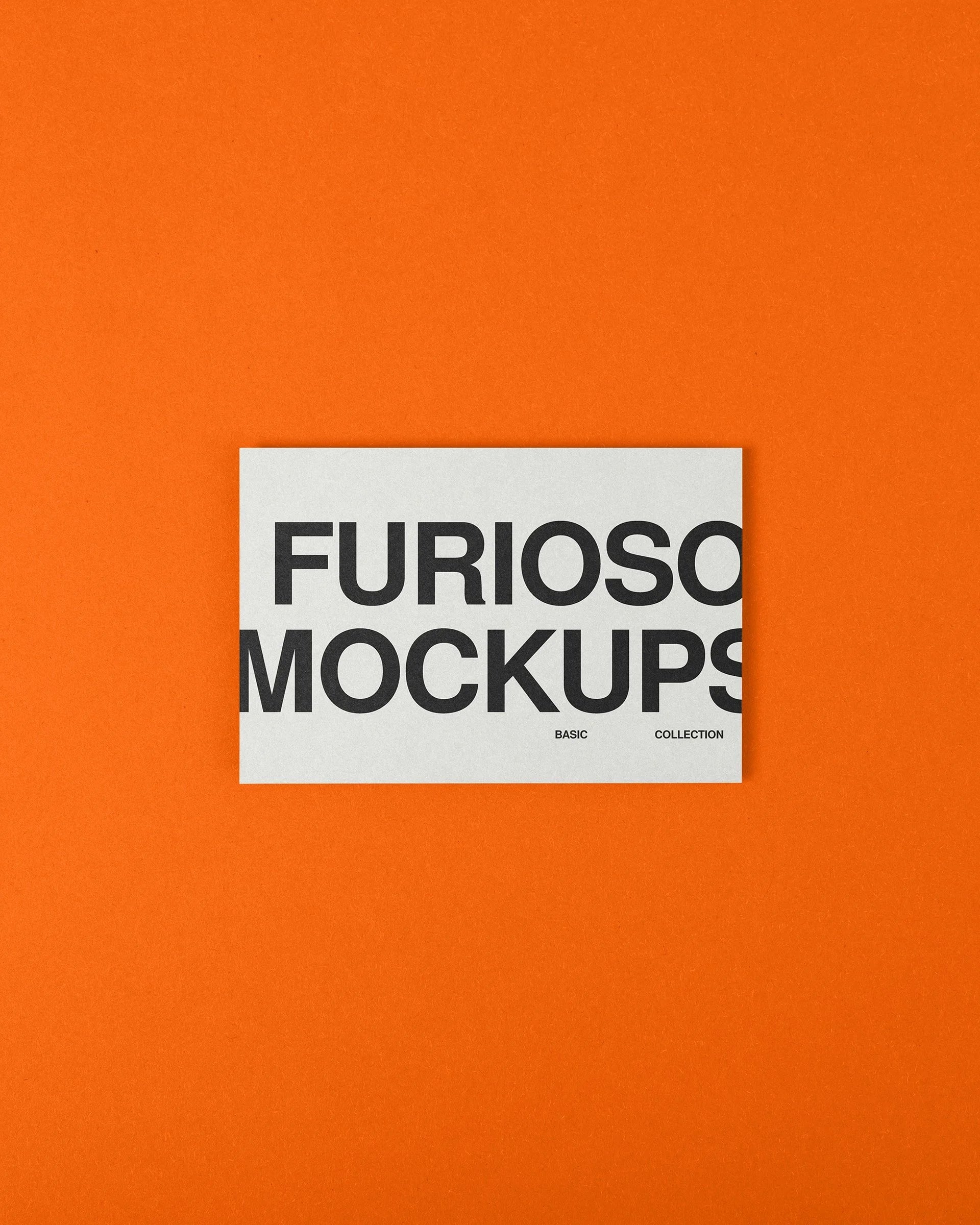 Card Mockup 03FM PSD mockup from the Basic Collection – FURIOSO