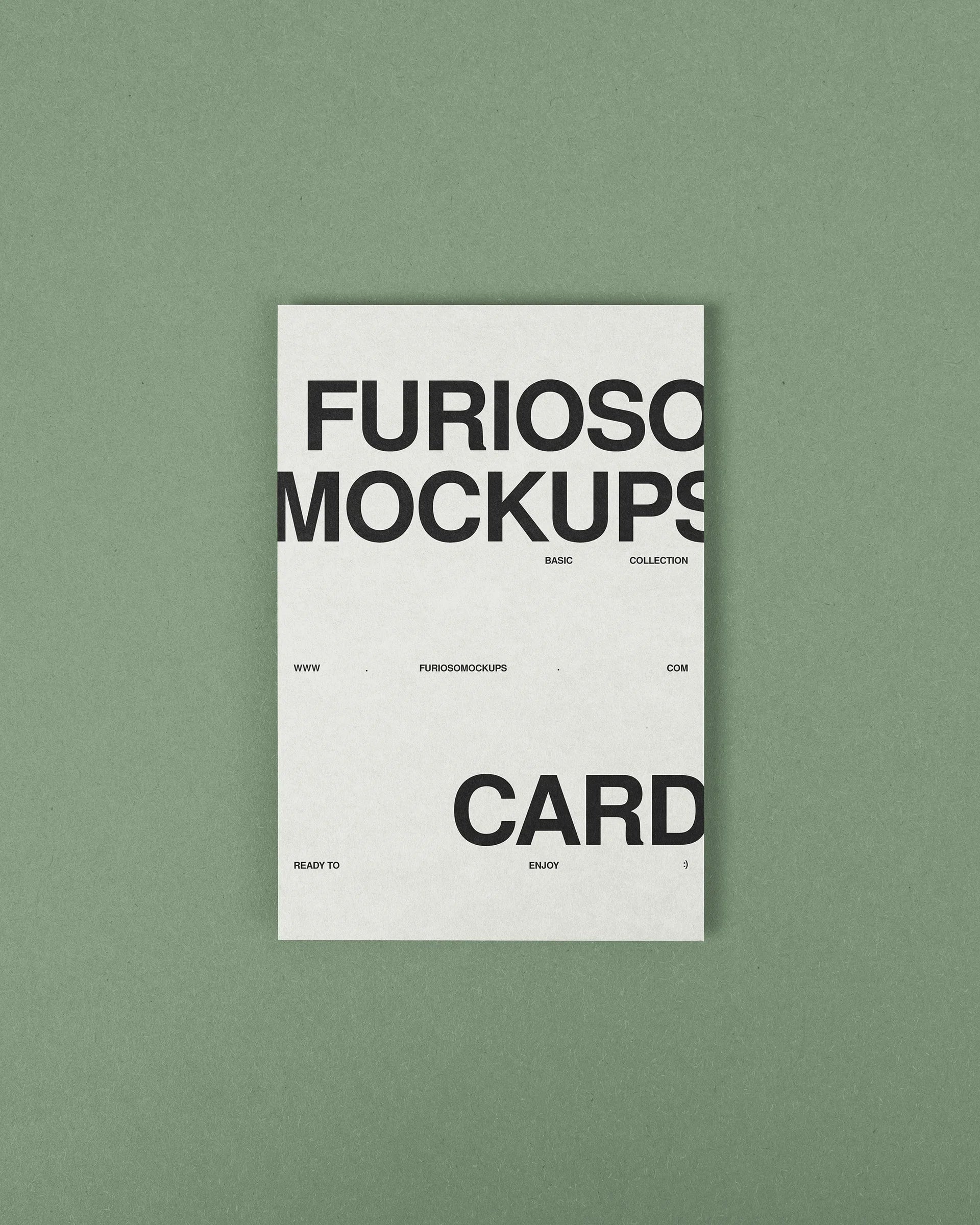 Card Mockup 04FM PSD mockup from the Basic Collection – FURIOSO