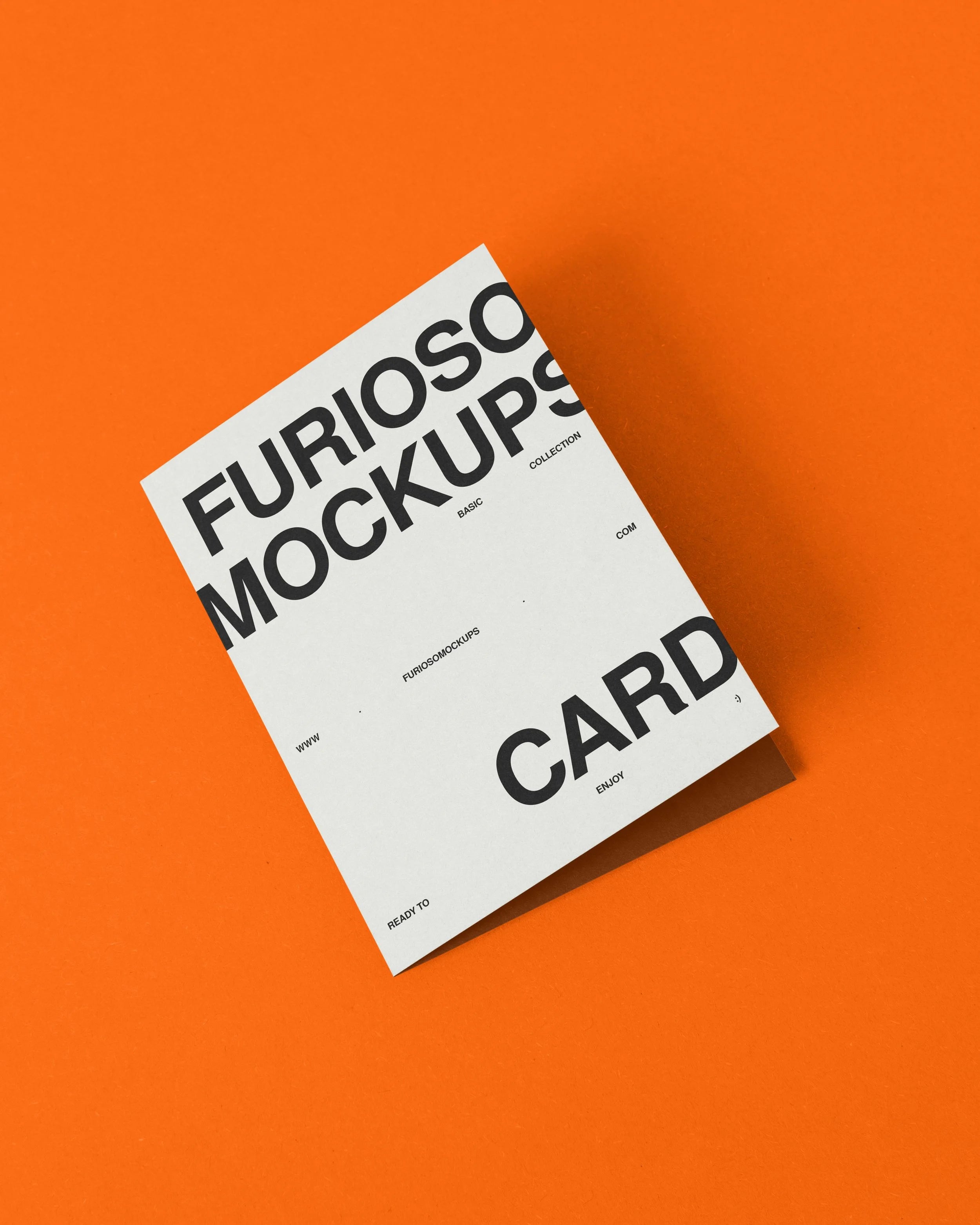 Card Mockup 08FM PSD mockup from the Basic Collection – FURIOSO