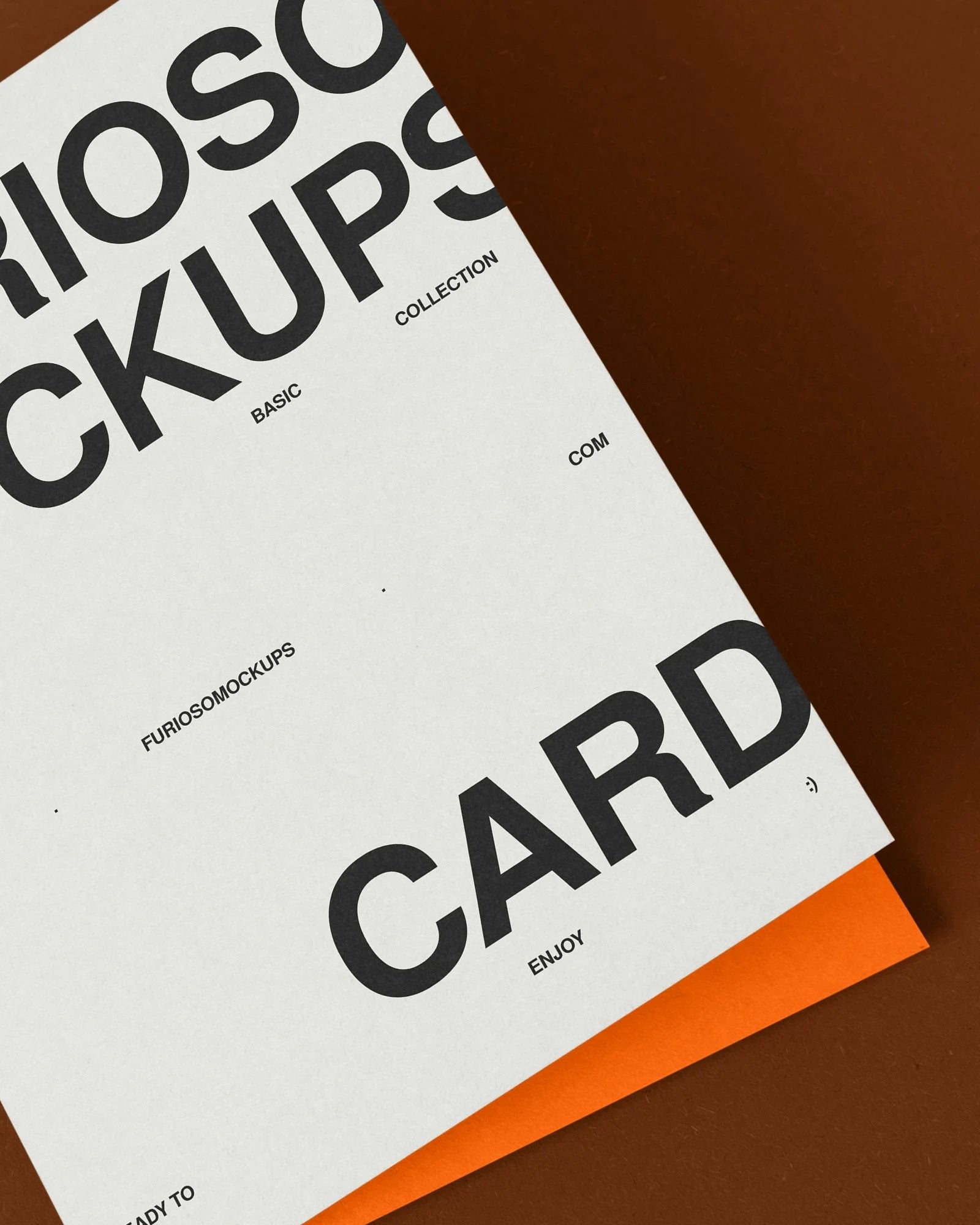 Card Mockup 08FM PSD mockup from the Basic Collection – FURIOSO
