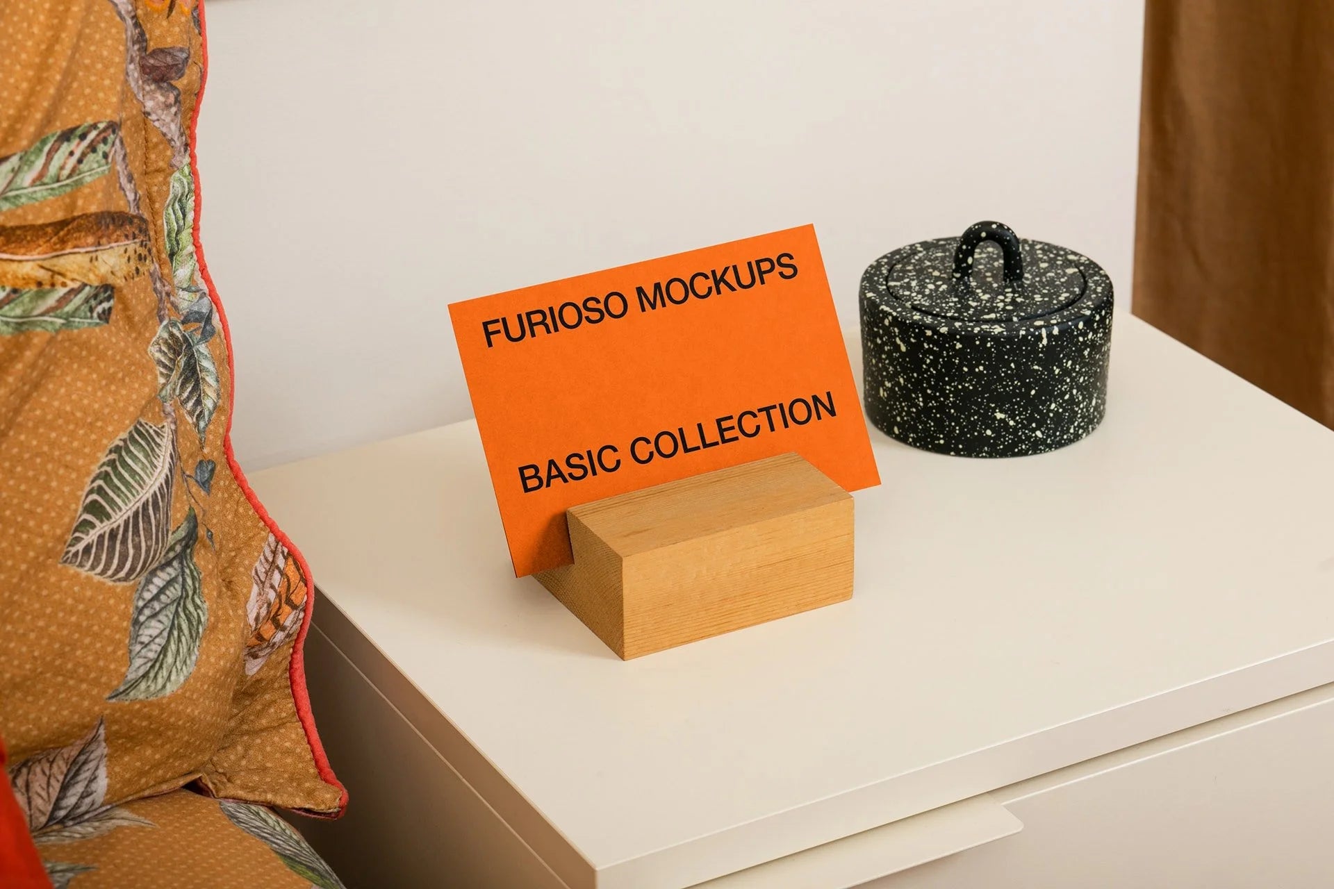 Card Mockup 09FM PSD mockup from the Basic Collection – FURIOSO