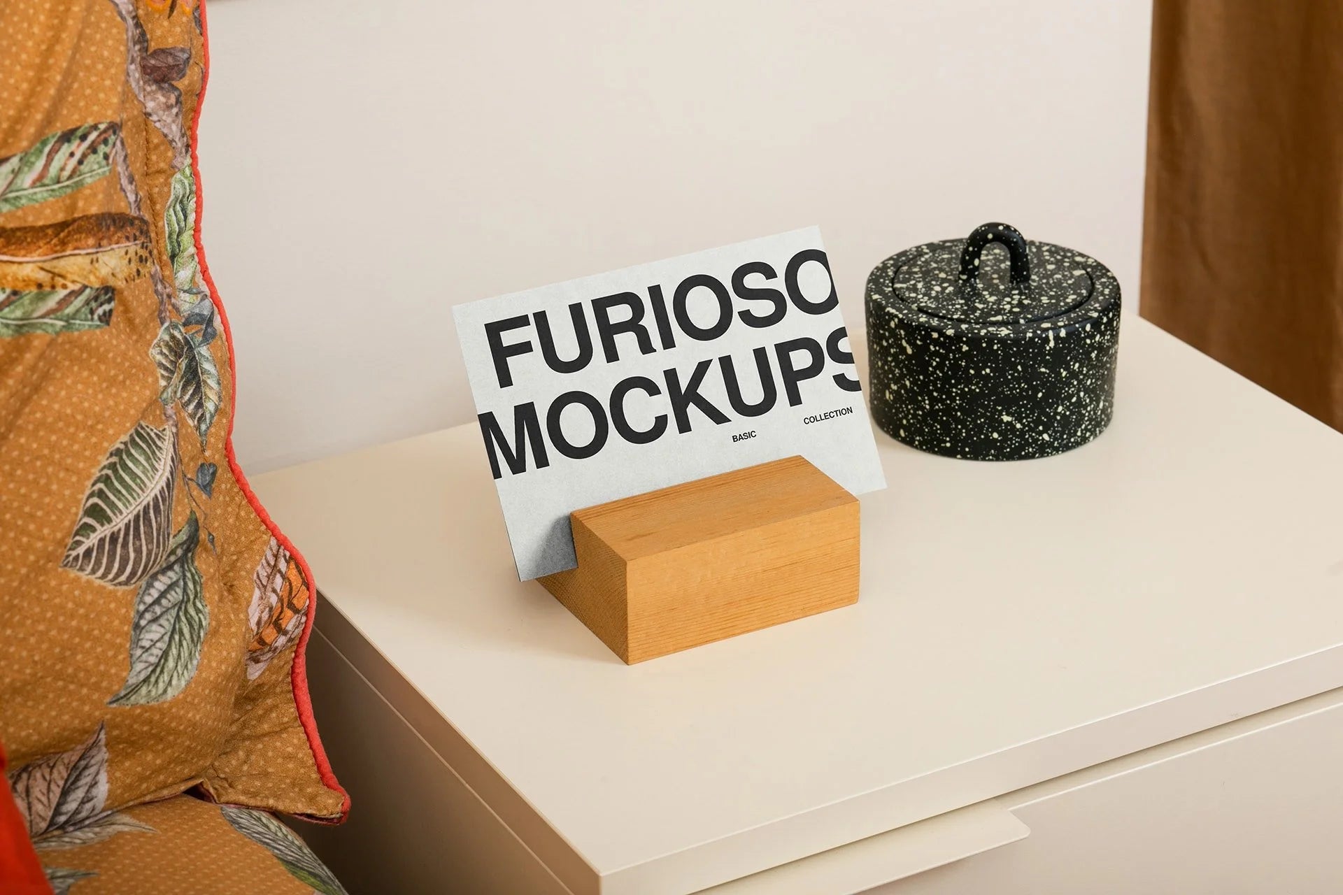 Card Mockup 09FM PSD mockup from the Basic Collection – FURIOSO