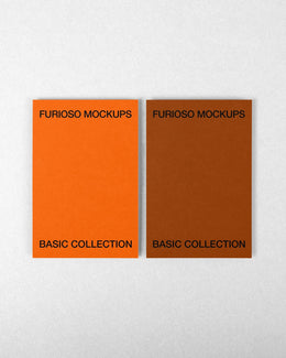 Cards Mockup 05FM PSD mockup from the Basic Collection – FURIOSO