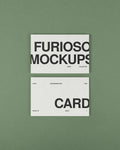Cards Mockup 06FM PSD mockup from the Basic Collection – FURIOSO