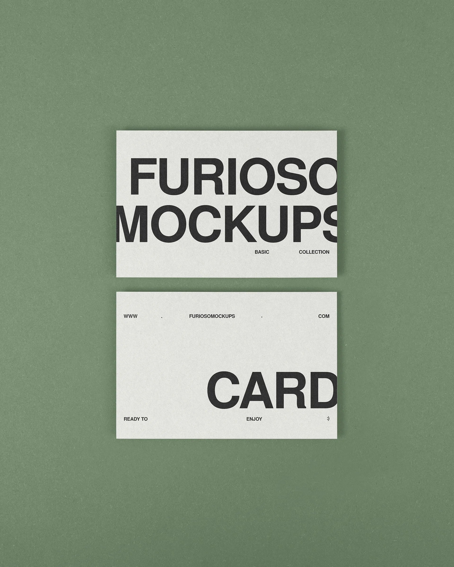 Cards Mockup 06FM PSD mockup from the Basic Collection – FURIOSO