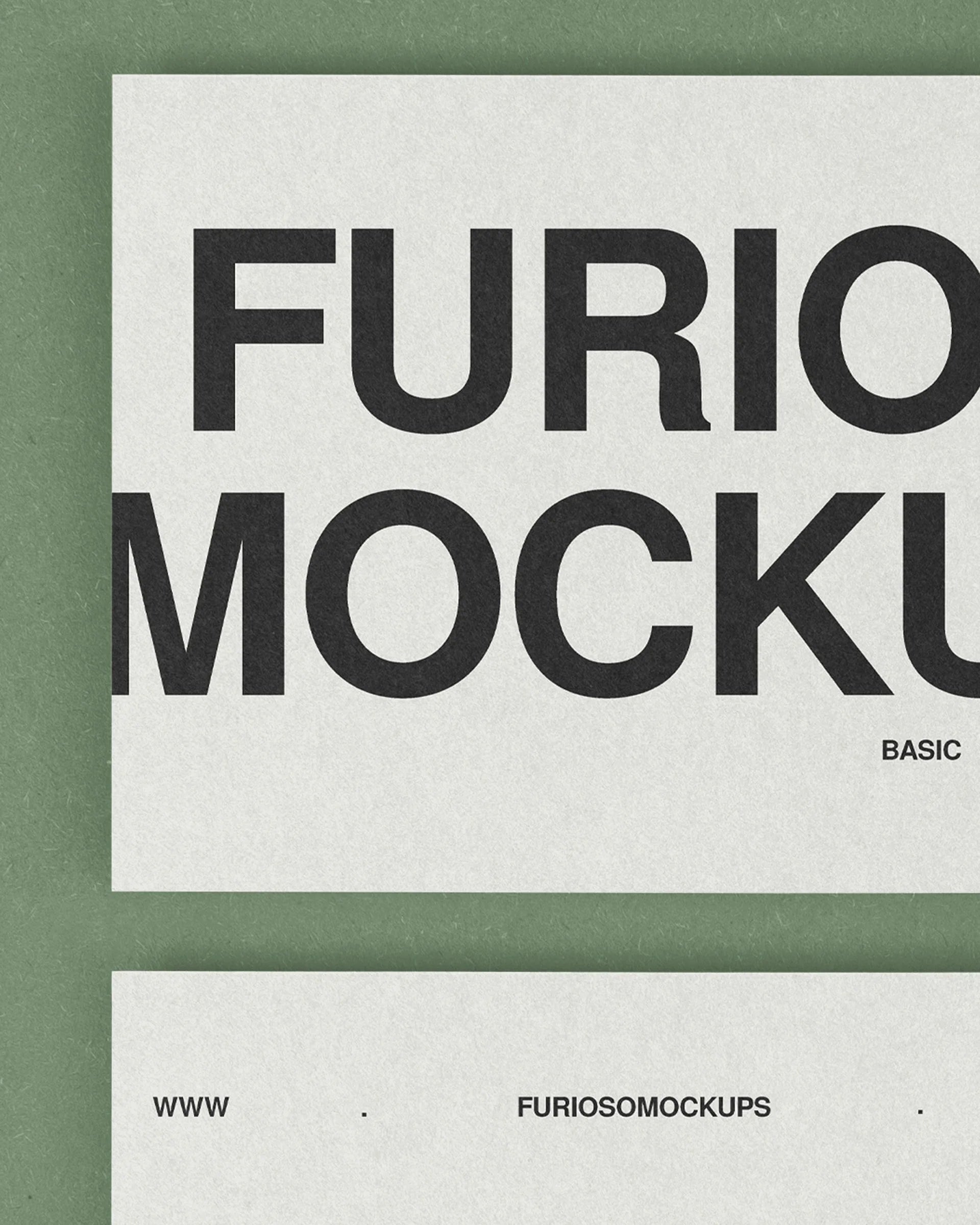 Cards Mockup 06FM PSD mockup from the Basic Collection – FURIOSO