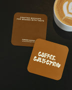 Coaster Mockup 01CC PSD mockup from the Coffee Collection – FURIOSO